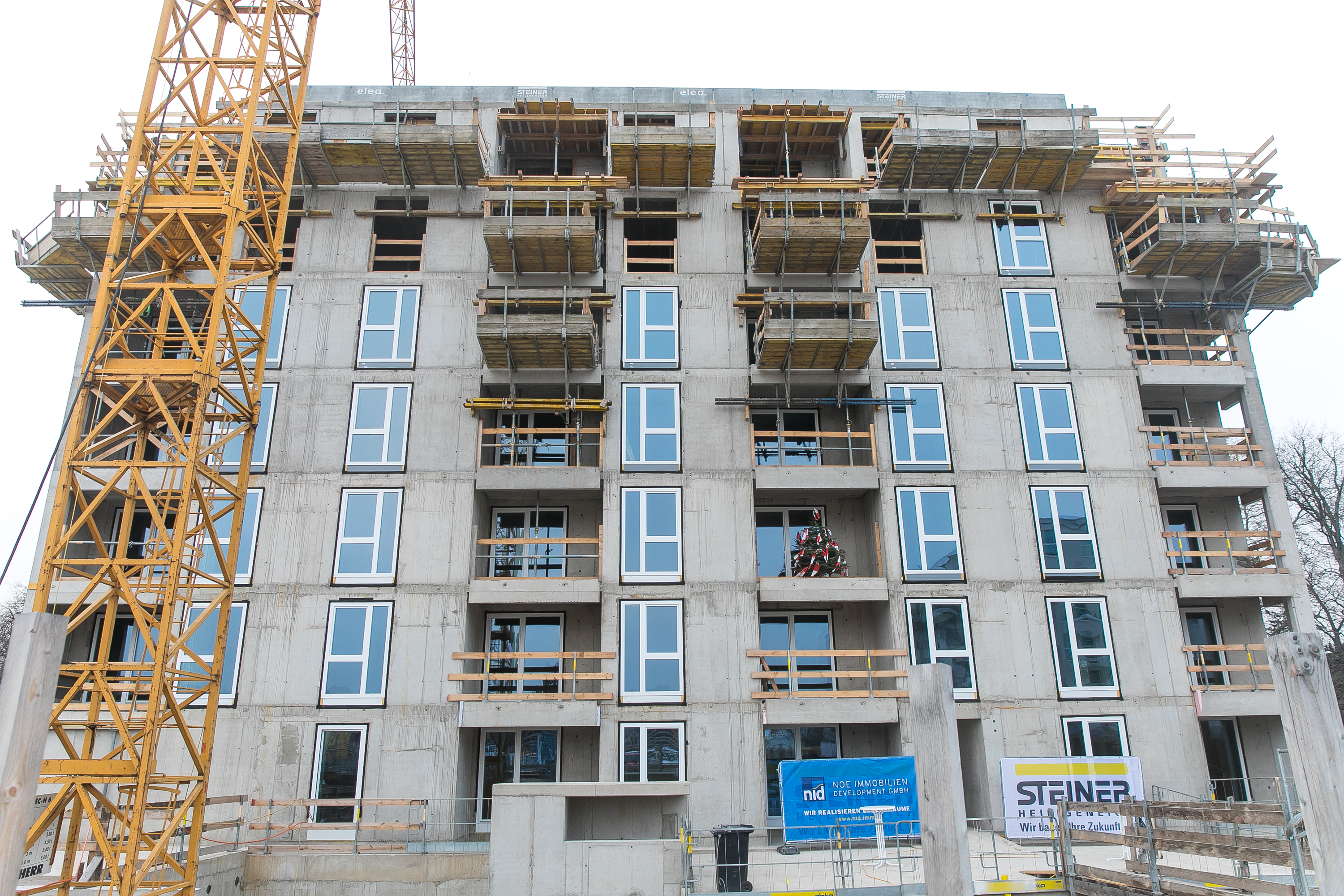 NID stellt Rohbau im Quartier Mitte fertig - Immomedien