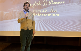 Georg Flödl eröffnet die ÖVI-Winterseminarwoche