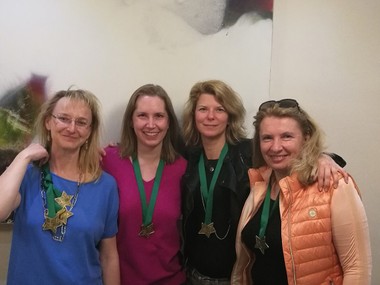 Seliger (li.) organisiert den Lauf. Wir gratulieren zu den Plätzen!