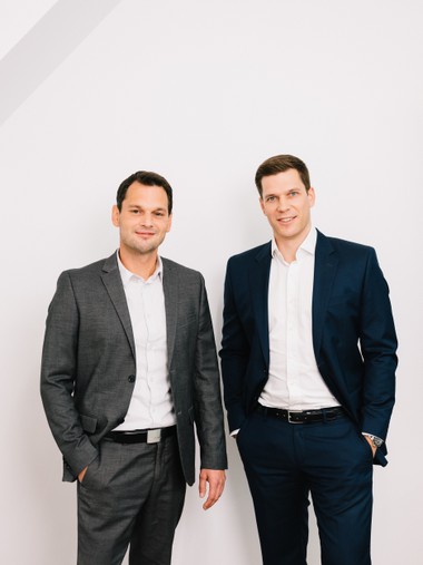 Florian Gangl und Wolfgang Schnopfhagen