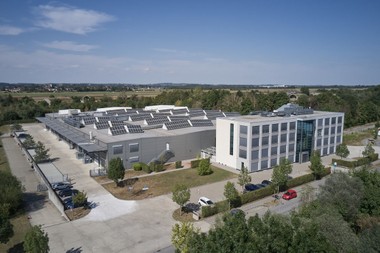 Das Gewerbeareal bei München © Aventos