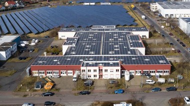 Logistikimmobilie in Leipzig © Montano/Carlyle