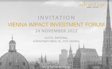 Impact Investing auf dem Vormarsch © Advantage Family Office