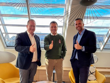 vlnr.: Christian Grohs, Erich Steinreiber, Marcus Mizerovsky (c) ISS Österreich