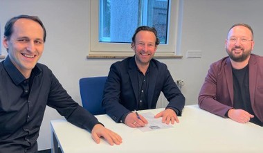 vlnr: Janosch Reuschenbach, Stefan Mantl, Marius Siegmund. (c) onOffice