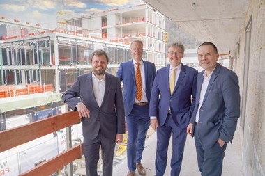 Gleichenfeier für V33 © IFA AG