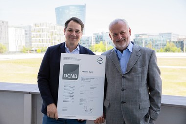 Das Viertel Zwei ist jetzt ÖGNI-Platin-zertifiziert. (c) Value One 