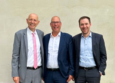 V.l.n.r.: Bodo Hollung, Michael Fehringer, Sebastian Betz 