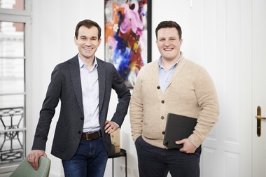 Philipp Smula, Gründer und Geschäftsführer von Aurez Immobilien und Armin Achtsnit, Immobilienberater und Leiter von Aurelie Immobilien