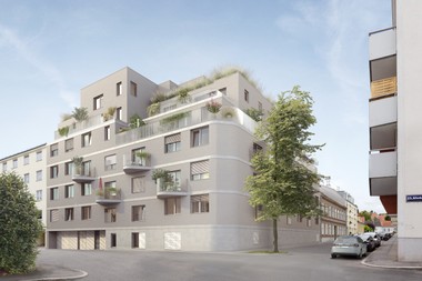 EKAZENT Management vertreibt die 44 Wohnungen zwischen 32 und 91 qm in nahezu klimaneutralem Wohnneubau 