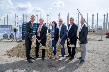 Spatenstich für MLP Business Park Wien