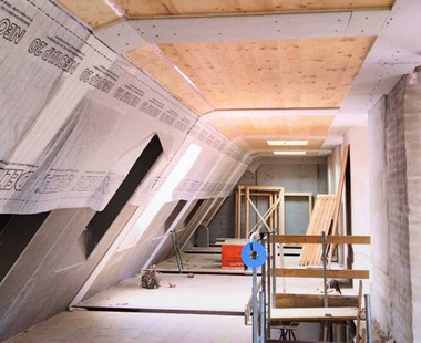 Dachgleiche in der Vorgartenstraße .