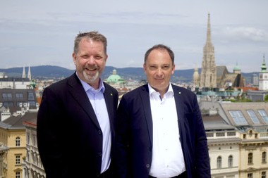 WISAG Gebäudetechnik_Neue Geschäftsführer_Credits WISAG.JPEG
Bild: Martin Voigt (li.) und Herbert Gmainer (re.) führen die Geschäfte der WISAG Gebäudetechnik in Österreich
