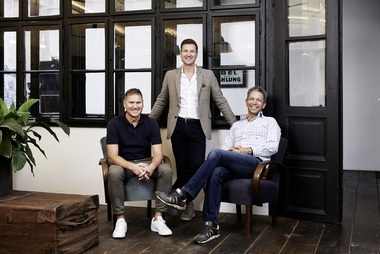 Christian und Peter Kaswurm sowie Benedikt Grossmann.