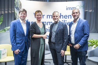  v.ln.r. Martin Szelgrad, Renate Hammer, Thomas Angerer, Christian Schön