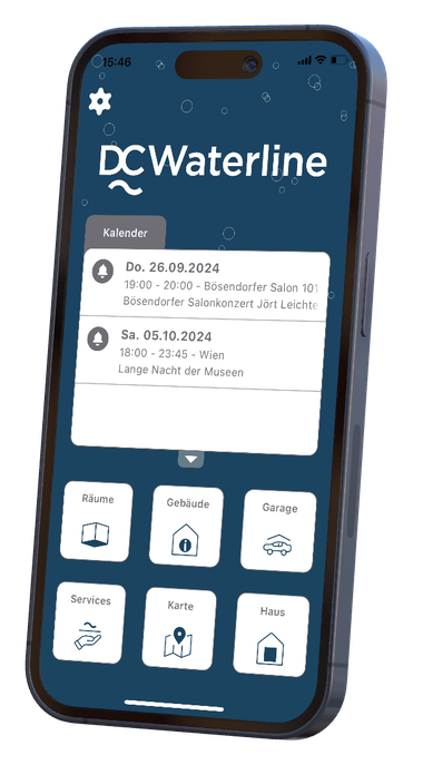 Screenshot DC Waterline APP