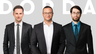 v l.n.r: Andreas Seling, Nino Tlapak, Felix Zopf