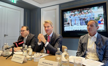 vlnr: Peter Schrattenholzer, Oliver Attensam und Michael Hackl 