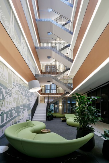 Für die Berliner Objekte wie hier das Grasblau ist künftig die Apleona, für die anderen die Strabag Property und Facility Services verantwortllich. 