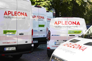 Apleona dekarbonisiert auch seine Fahrzeugflotte