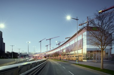 Das Projekt Docks im Village im Dritten