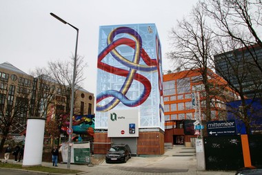 VePa Parkturm Werksviertel Vertical Parking