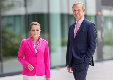 Christine Dornaus  und Gerald Beck, BIG/ARE-Geschäftsführende