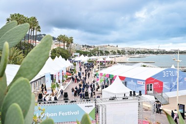 Die Stimmung in Cannes war dem Wetter entsprechend. 