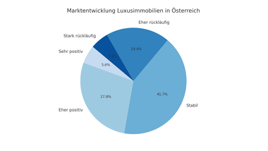 Die Ergebnisse der Befragung zur Marktentwicklung von Luxusimmobilien in Österreich