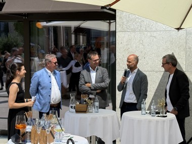 Hermann Metzler und Bernhard Ölz gaben Einblicke in das Projekt