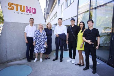 Der Bürgermeister von Soul im Studentenwohnheim.