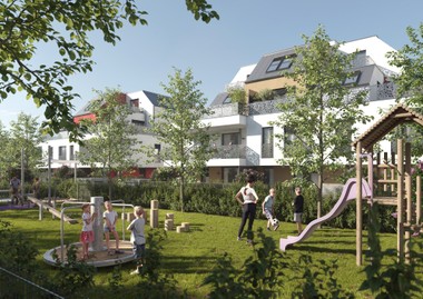 Visualisierung des Projekts Rosengarten 