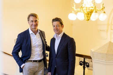 Oliver Attensam  und Max Wohlgemuth 