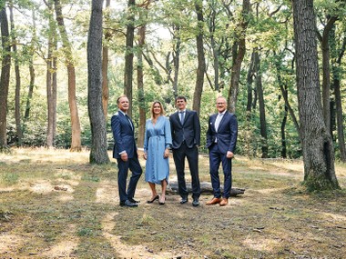 Der Vorstand der UBM kann auf eine positive Entwicklung zurückschauen.