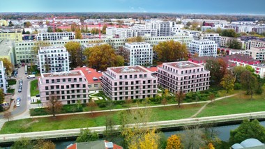 Deutsche Immopreise steigen wieder. Wohl auch imHavelufer Quartier , das von Drees & Sommer begleitet wurde