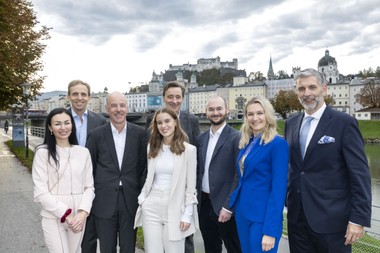 Das CBRE Team machte in Salzburg Station