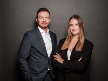 Hannes Speiser und Alexandra Bischof