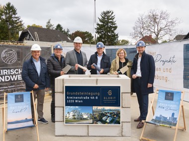 Grundsteinlegung für Projekt Arminenstraße