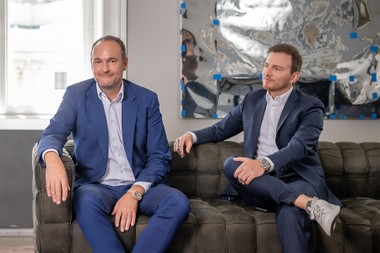 Christian Winkler und Hannes Speiser