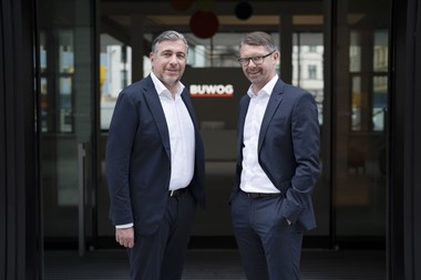 Buwog-Geschäftsführer Andreas Holler und Kevin Töpfer