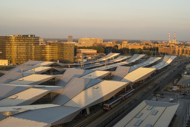 Top-Büroflächen, wie etwas am Wiener Hauptbahnhof, sind stark nachgefragt.