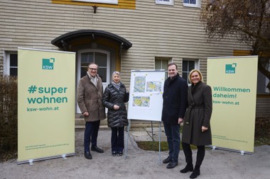 Pressetermin anlässlich der Projektpräsentation