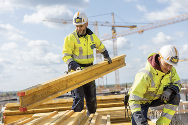 PORR Team auf der Baustelle