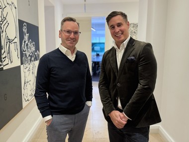 Roland Schmid, Eigentümer und Geschäftsführer IMMOunited / Valentin Bauer, COO - Chief Operating Officer IMMOunited 