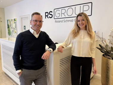 Roland Schmid, Eigentümer und Geschäftsführer IMMOunited / Sophie Hetfleisch, Personal Assistant Roland Schmid