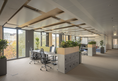 Musterbüro LeopoldQuartier Office