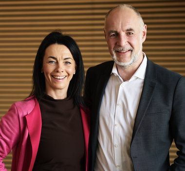 Juliane Bachl und Franz Hillebrand