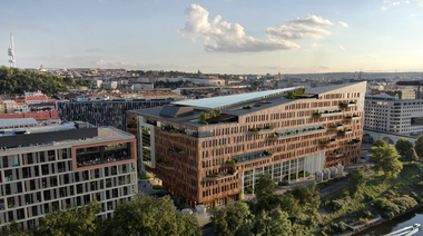 CA Immo erreicht Vollvermietung des Prager Bürogebäudes Danube House
