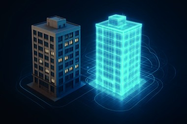 Über einen digitalen Zwilling kann zunächst eine belastbare Ausgangsbasis geschaffen werden.
