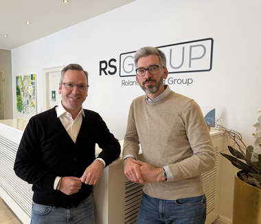 Roland Schmid, Eigentümer und Geschäftsführer IMMOunited / Alexander Playford, Head of AI & Information IMMOunited 